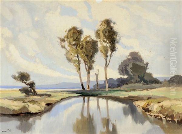 Taravo Oil Painting by Lucien Peri