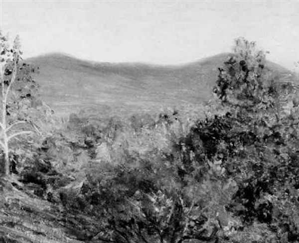 Pack - Monadnock From Hancock N.h. Oil Painting by Lilla Calbot Perry