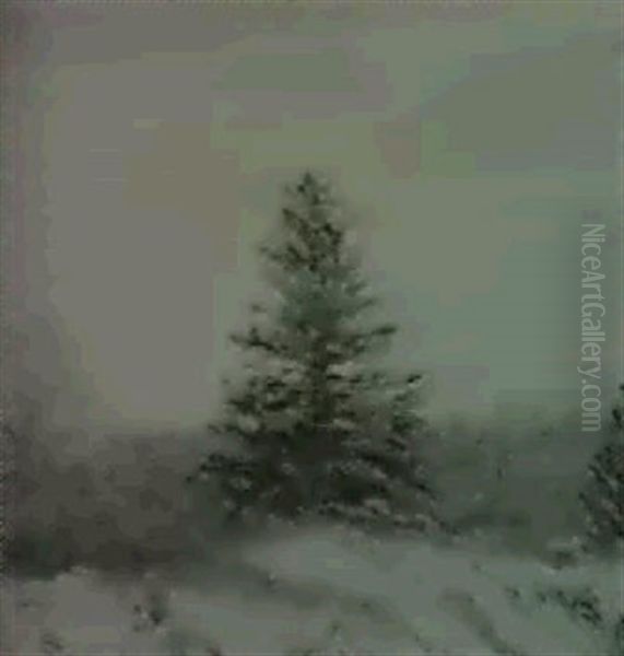 Hancock New Hampshire Oil Painting by Lilla Calbot Perry