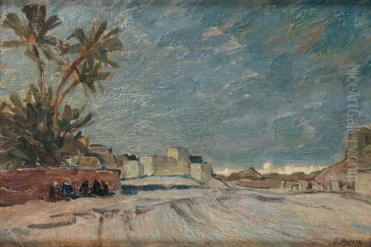 Assan, Egypten Oil Painting by Anna Katarina Boberg