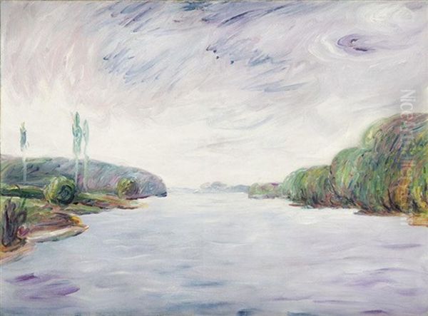 Sea Oil Painting by Jean Misceslas Peske