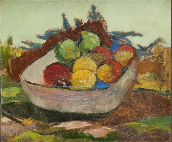 Composition Oil Painting by Jean Misceslas Peske