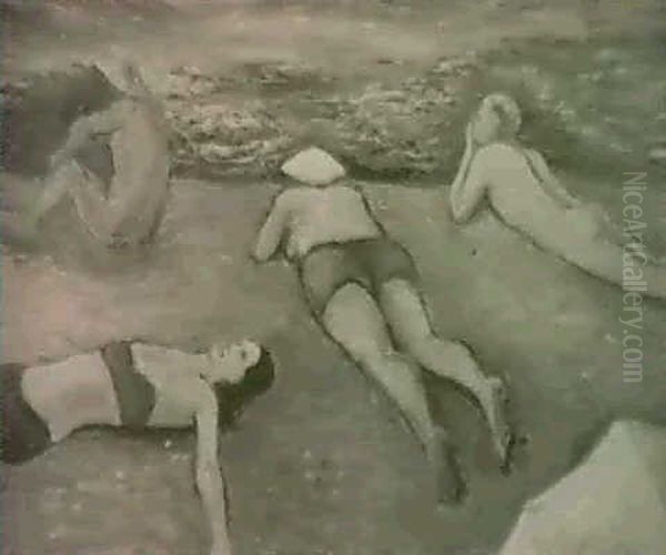 Einsamkeit Oil Painting by Vera Efimovna Pestel