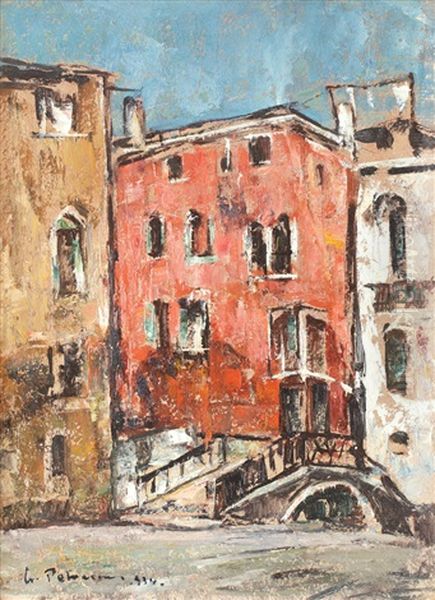 To The Molibieri Palace, Venice Oil Painting by Petrascu Gheorghe