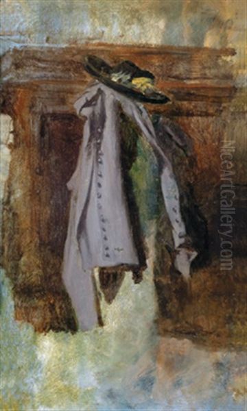 Kostumstudie Oil Painting by August Xaver Karl von Pettenkofen