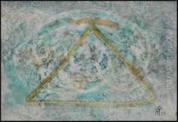 Untitled Oil Painting by Henri Hans Pfeiffer