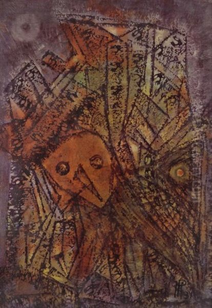 Composition Oil Painting by Henri Hans Pfeiffer