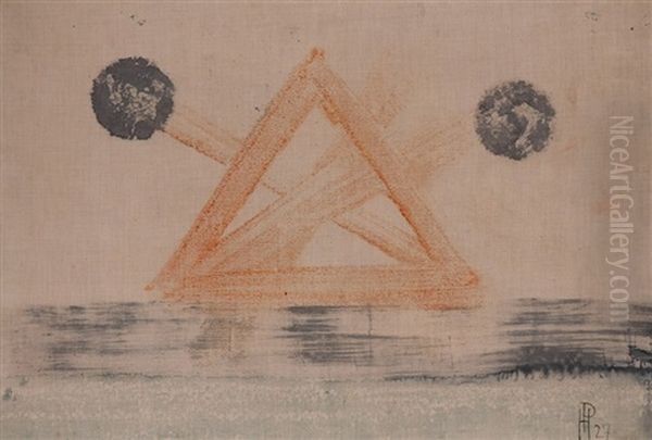 Sans Titre Oil Painting by Henri Hans Pfeiffer