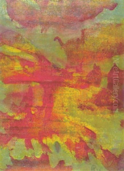 Ohne Titel Oil Painting by Henri Hans Pfeiffer