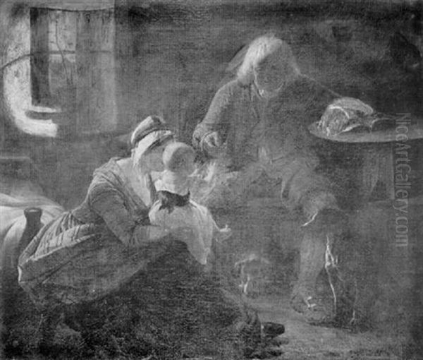 The Grandfather Oil Painting by John Philip