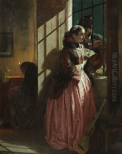 Palanda De La Pava Oil Painting by John Phillip