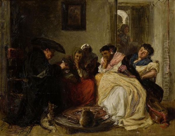 The Brassero Oil Painting by John Phillip