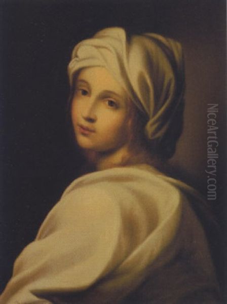 Beatrice Cenci Oil Painting by Giovanni Piancastelli