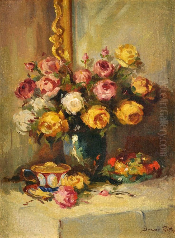 Kytica Ruzi Oil Painting by Ritta Boemm