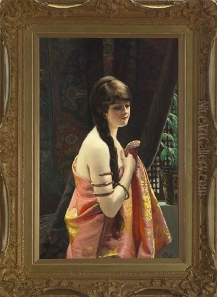 Dawn Oil Painting by Harold Piffard