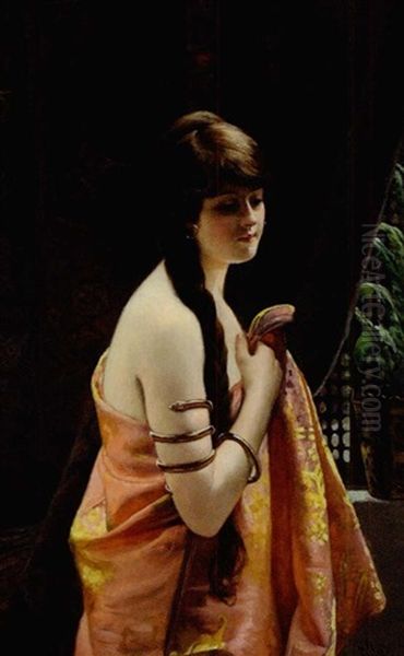 Dawn Oil Painting by Harold Piffard