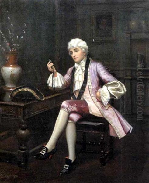 Memories Oil Painting by Harold Piffard