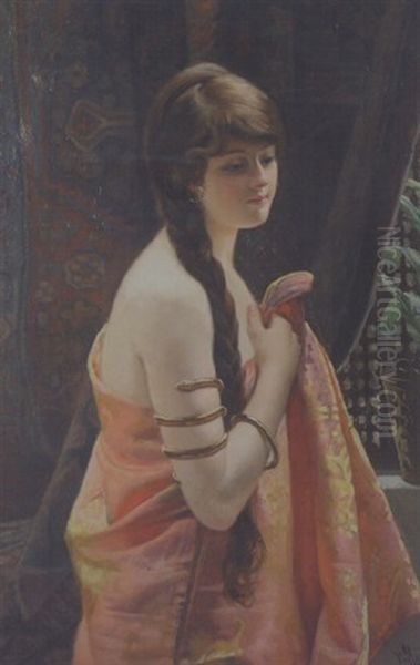 Dawn Oil Painting by Harold Piffard