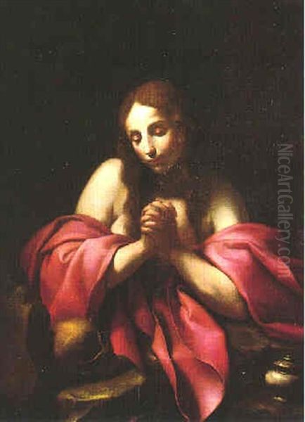 Sainte Marie Madeleine Oil Painting by Simone Pignone