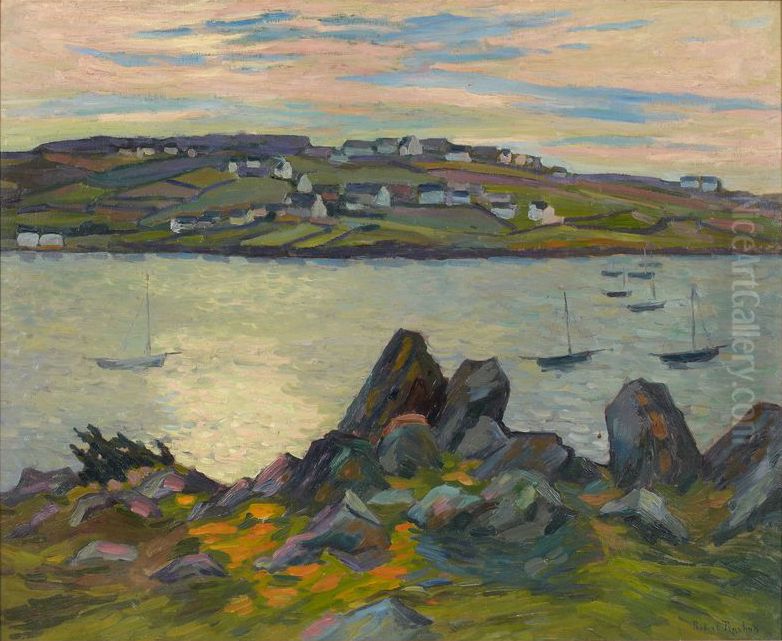 Les Coteaux De Belbeuf Oil Painting by Robert Antoine Pinchon