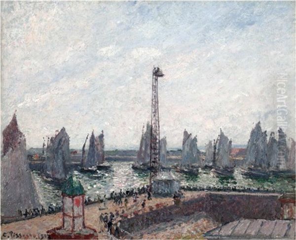 Still Life (dbl-sided) Oil Painting by Camille Pissarro