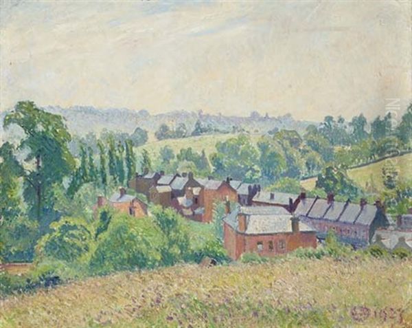 Sunnyside, Epping Oil Painting by Lucien Pissarro