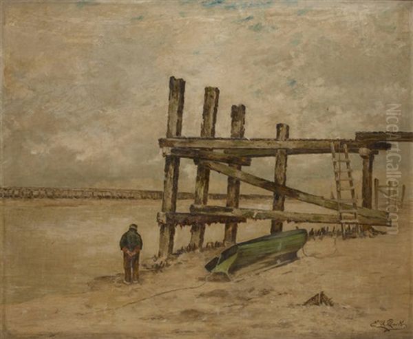 Pres Du Duc D'albe Oil Painting by Eugene Plasky