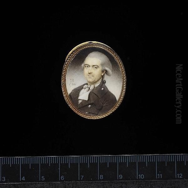 A Gentleman Oil Painting by John Bogle