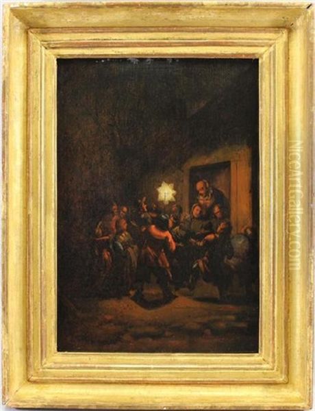 Star Of King Oil Painting by Egbert van der Poel