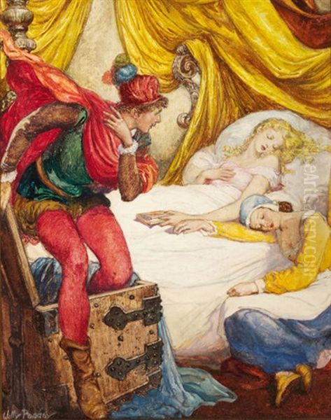 Cymbeline Oil Painting by Willy Andrew Pogany