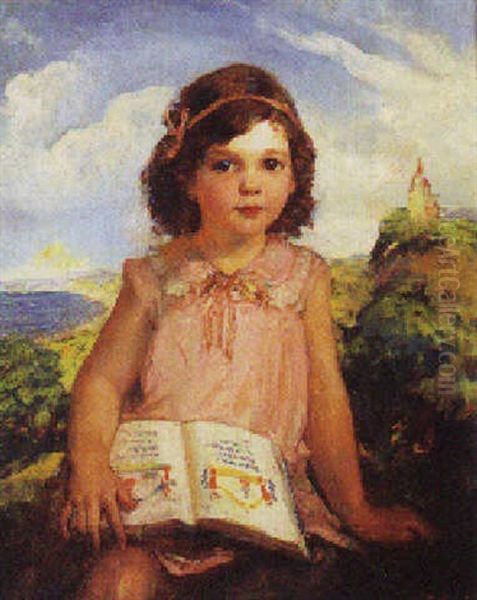 A Good Story Oil Painting by Willy Andrew Pogany