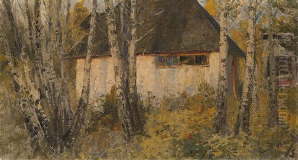 The Forge Oil Painting by Vasily Polenov