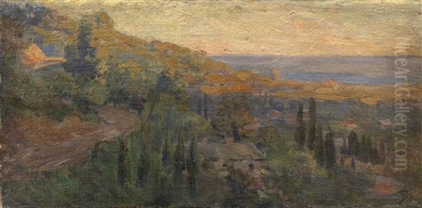 Southern Landscape Oil Painting by Vasily Polenov