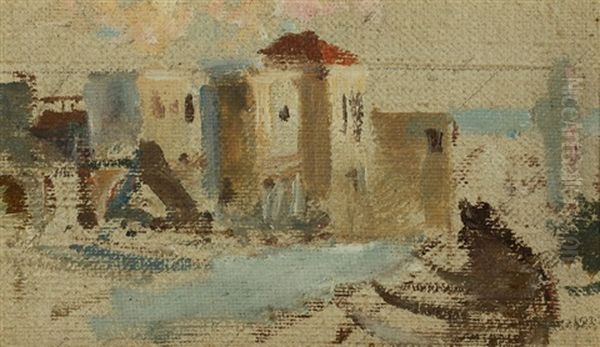 Monkey`s View Oil Painting by Vasily Polenov