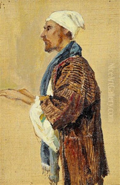 Untitled (study) Oil Painting by Vasily Polenov