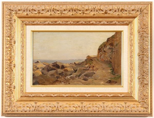 The Sea Beyond Oil Painting by Vasily Polenov