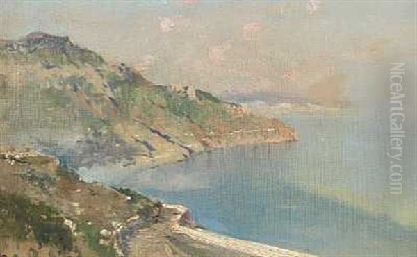 Kystparti Oil Painting by Vasily Polenov