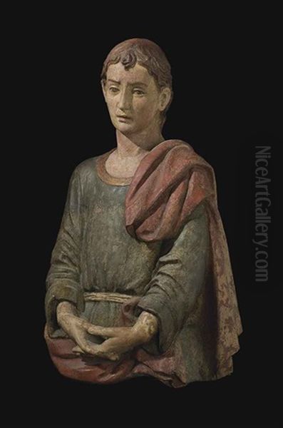 Saint John The Baptist Oil Painting by Agnolo Di Polo