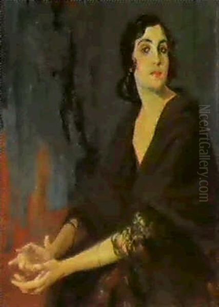 Alma Gitana Oil Painting by Francisco Pons Arnau