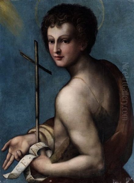Saint Jean-baptiste Oil Painting by (Jacopo Carucci) Pontormo