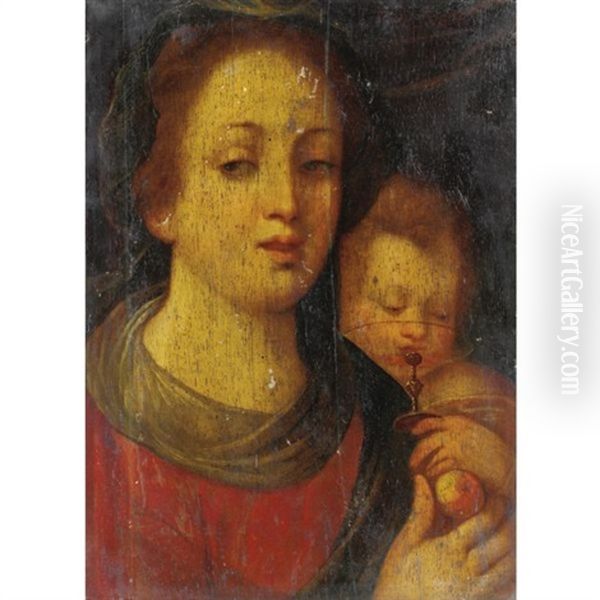 Santa Dorotea Oil Painting by (Jacopo Carucci) Pontormo