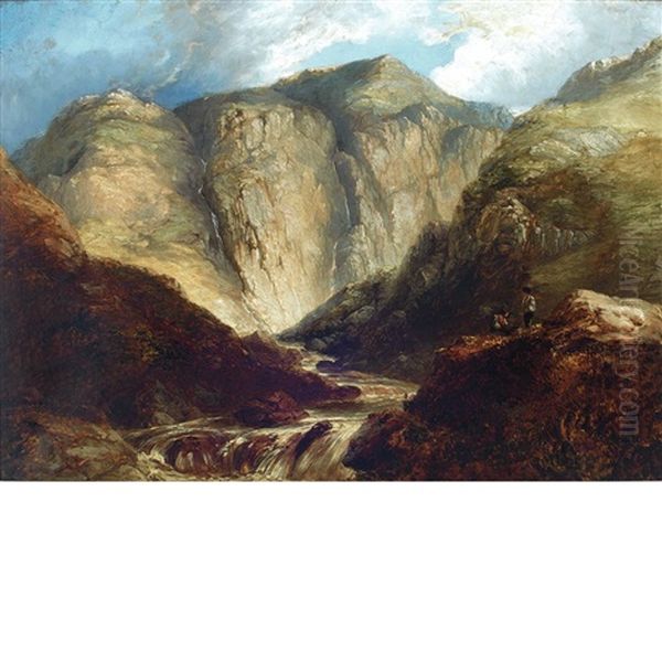 Glencoe Oil Painting by James Poole