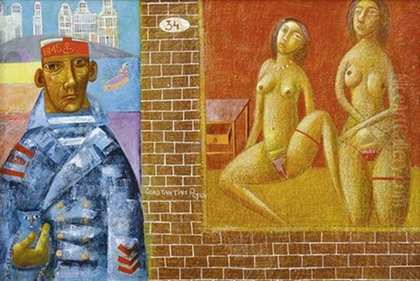 De Wallen/going Nowhere Faster Oil Painting by Konstantin Popov