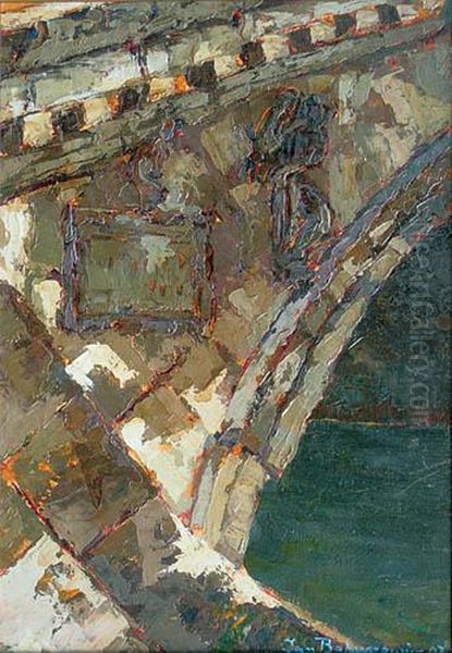 Most W Wenecji Oil Painting by Jan Bohuszewicz