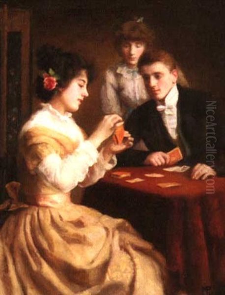 The Winning Hand Oil Painting by Maud Porter