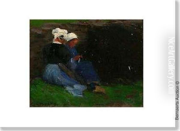 Untitled Oil Painting by Camille Boiry