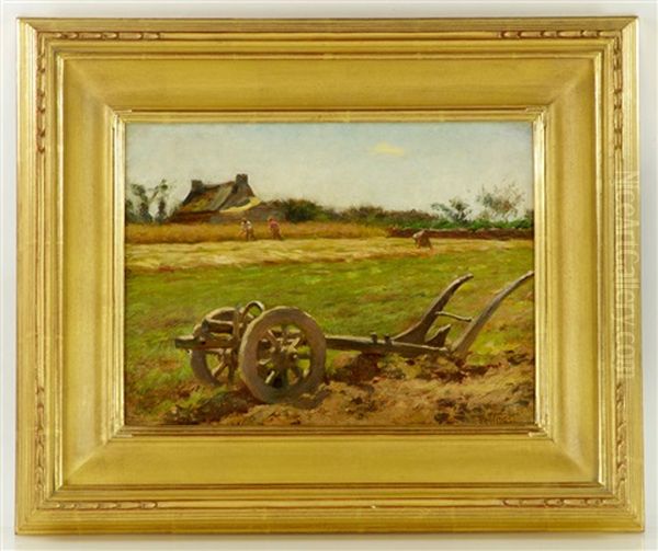 Working The Fields Oil Painting by Edward Henry Potthast