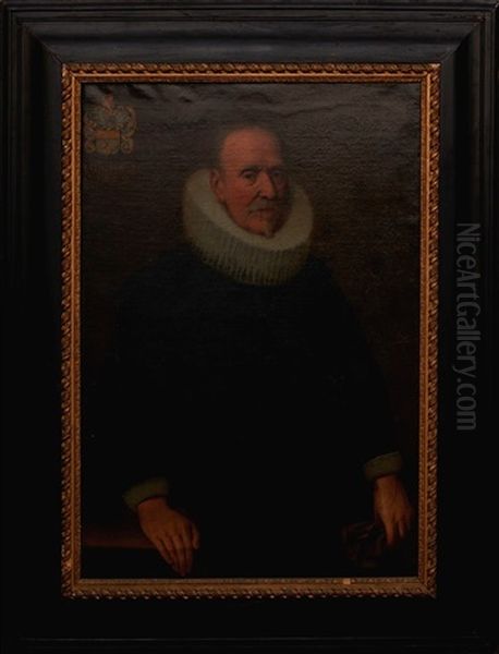 Portrait Of A Nobleman Oil Painting by Frans Pourbus the younger