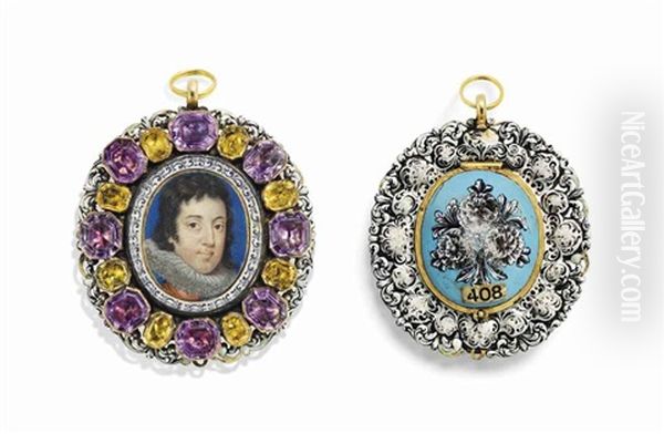 Louis Xiii (1601-1643), King Of France Oil Painting by Frans Pourbus the younger