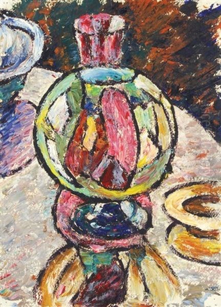 Still Life (3 Works) Oil Painting by Cyril Power